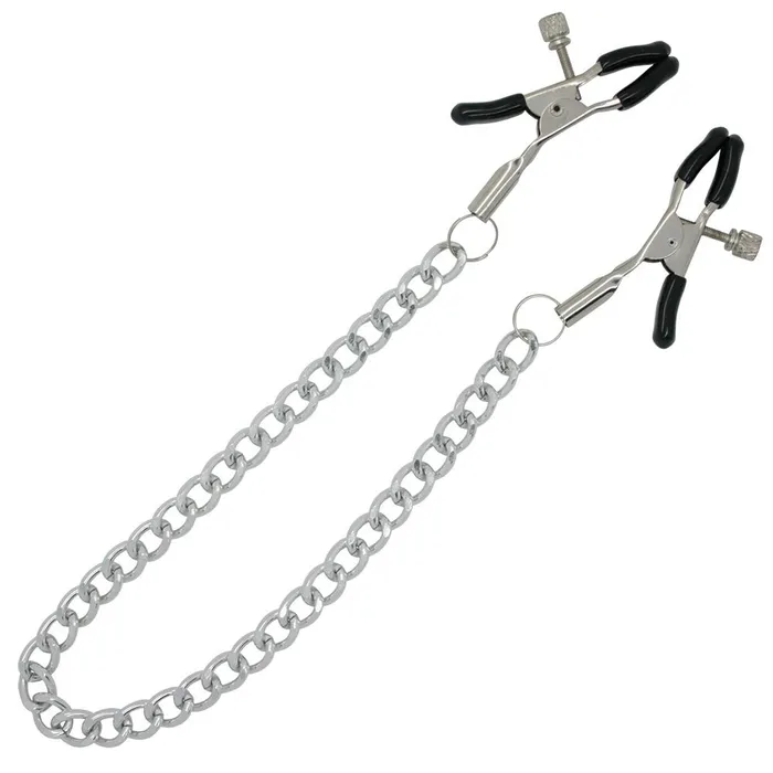 Female Sex Toys Dark Amour Adjustable Nipple Clamps With Chain