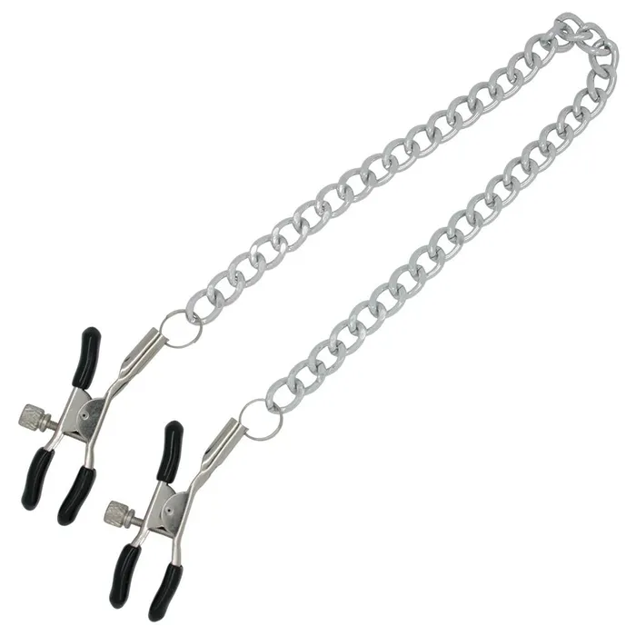 Female Sex Toys Dark Amour Adjustable Nipple Clamps With Chain