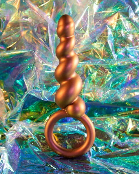 Anal Blush Novelties Anal Adventures Matrix Spiral Loop Plug Copper