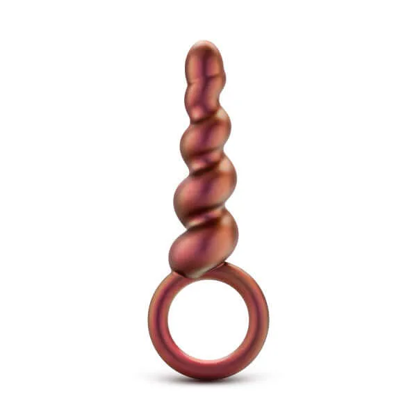 Anal Blush Novelties Anal Adventures Matrix Spiral Loop Plug Copper