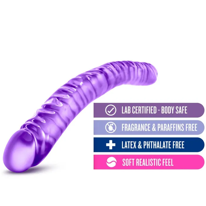 B Yours By Blush Purple 18Inch Long Dildo Blush Dildos