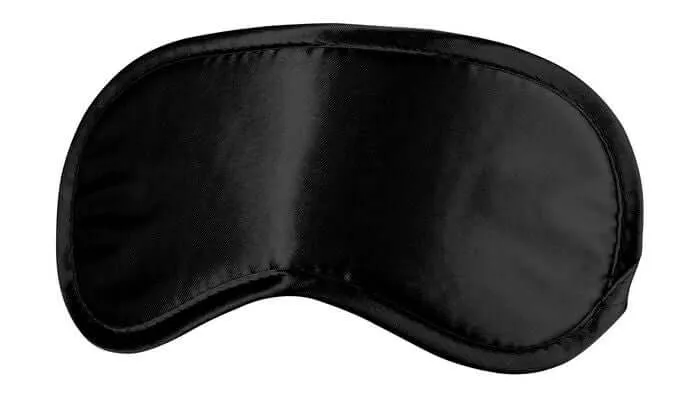 Ouch Soft Eyelash Black Blindfold SHOTS AMERICA Anal