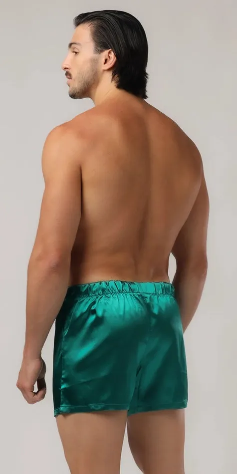 Adam Smith Female Sex Toys What a Sweetheart Silky Pouch Boxers in Green