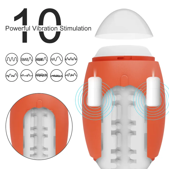 Automatic Male Masturbator Cup Blowjob Electric Mastubator Touch Honey Male Sex Toys
