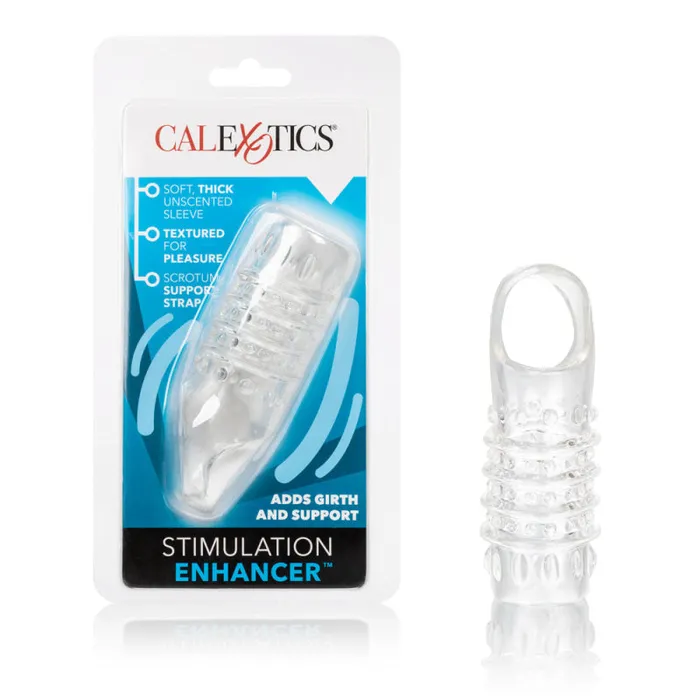 CalExotics Male Sex Toys Stimulation Enhancer Clear CalExotics Male Sex Toys Stimulation Enhancer Clear