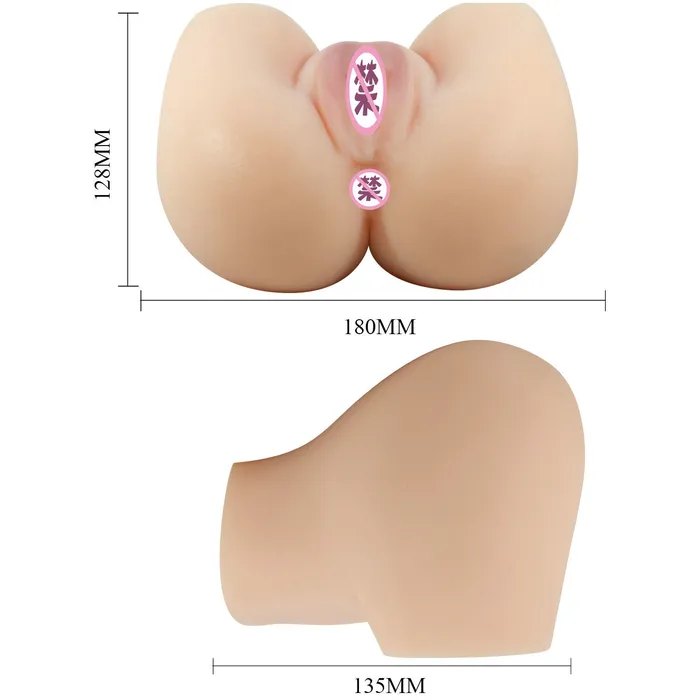 Male Sex Toys Crazy Bull Crazy Bull Mila Realistic Vagina and Ass masturbator