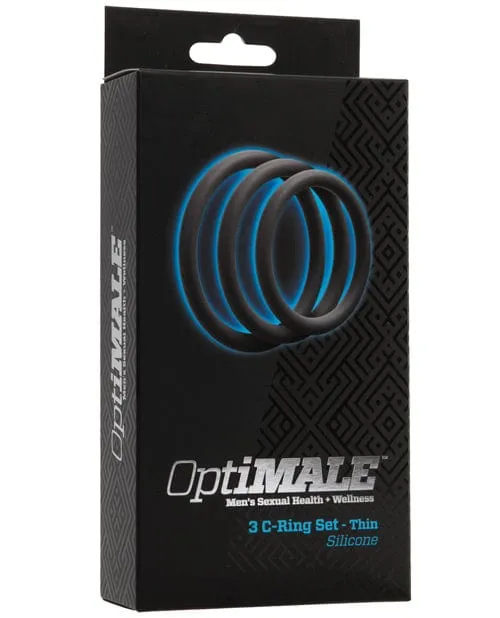 OptiMALE Cock Ring Kit Thin Doc Johnson Couples OptiMALE Cock Ring Kit Thin Doc Johnson Couples