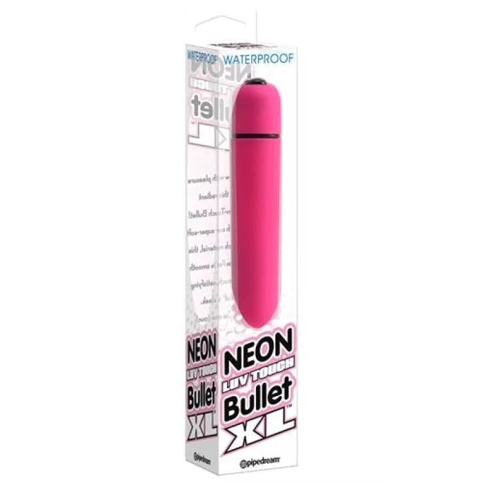 Pipedream Vibrators Neon Luv Touch Bullet XL Pink Pipedream Vibrators Neon Luv Touch Bullet XL Pink