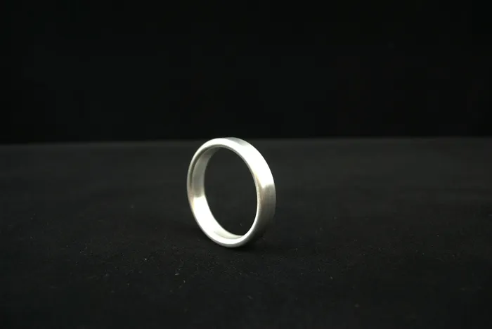 Ballisticmetal Female Sex Toys Narrow Style Cockring in Aluminum