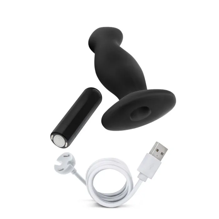 Blush Novelties Anal Adventures Platinum Silicone Vibrating Prostate Massager 02Black Male Sex Toys Blush Novelties Anal Adventures Platinum Silicone Vibrating Prostate Massager 02Black Male Sex Toys
