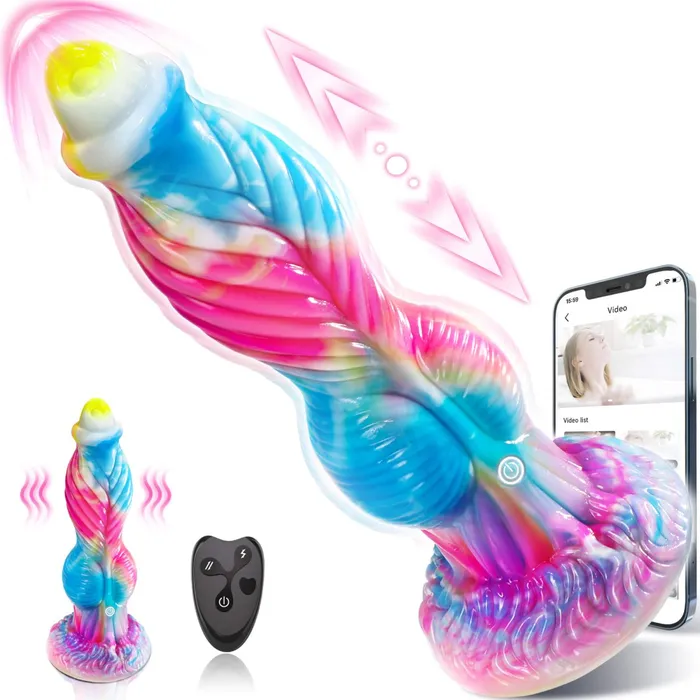 102 inch Fantastic 3 in 1 Realistic Huge dildo Vibrator Sex ToyApp Control Sohimi Female Sex Toys 102 inch Fantastic 3 in 1 Realistic Huge dildo Vibrator Sex ToyApp Control Sohimi Female Sex Toys